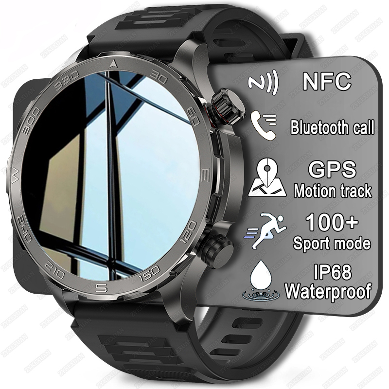 Compass Lensatic - Nieuwe GPS Track Smartwatch Heren AMOLED