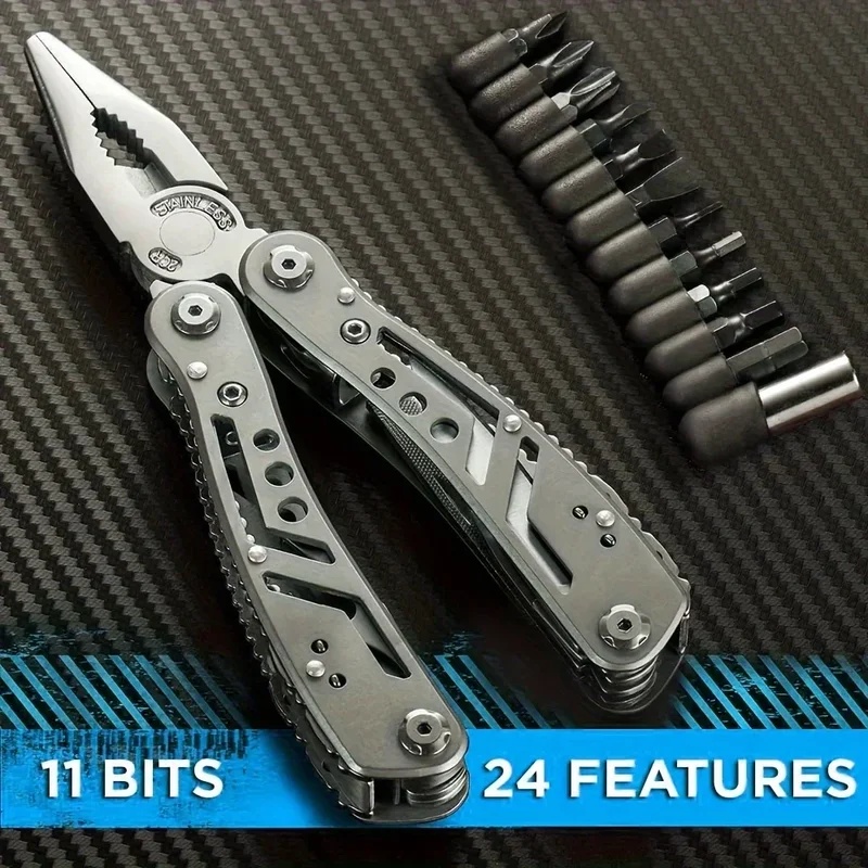 Multi Tool Plier - 24-in-1 Multitool Alles-in-één Multifunctioneel Gereedschap Met
