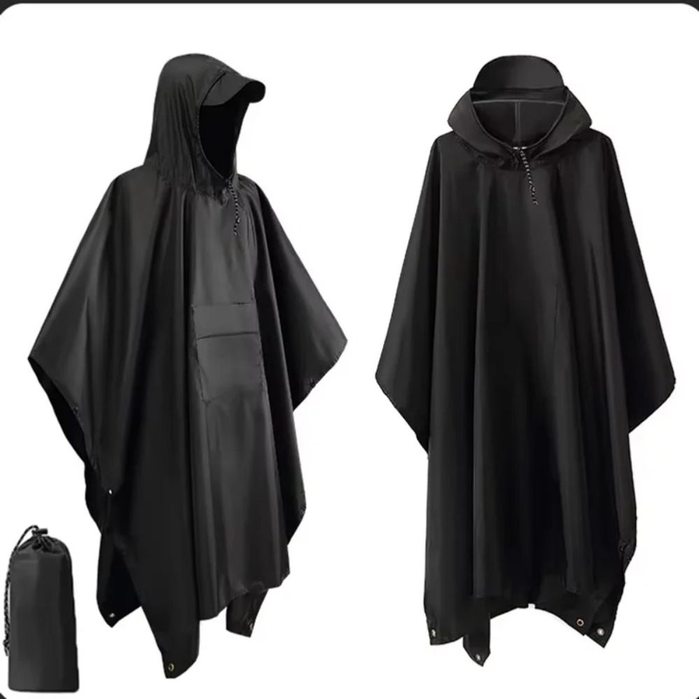 Emergency Poncho Rain - Outdoor multifunctionele 3-in-1 militaire regenponcho waterdichte