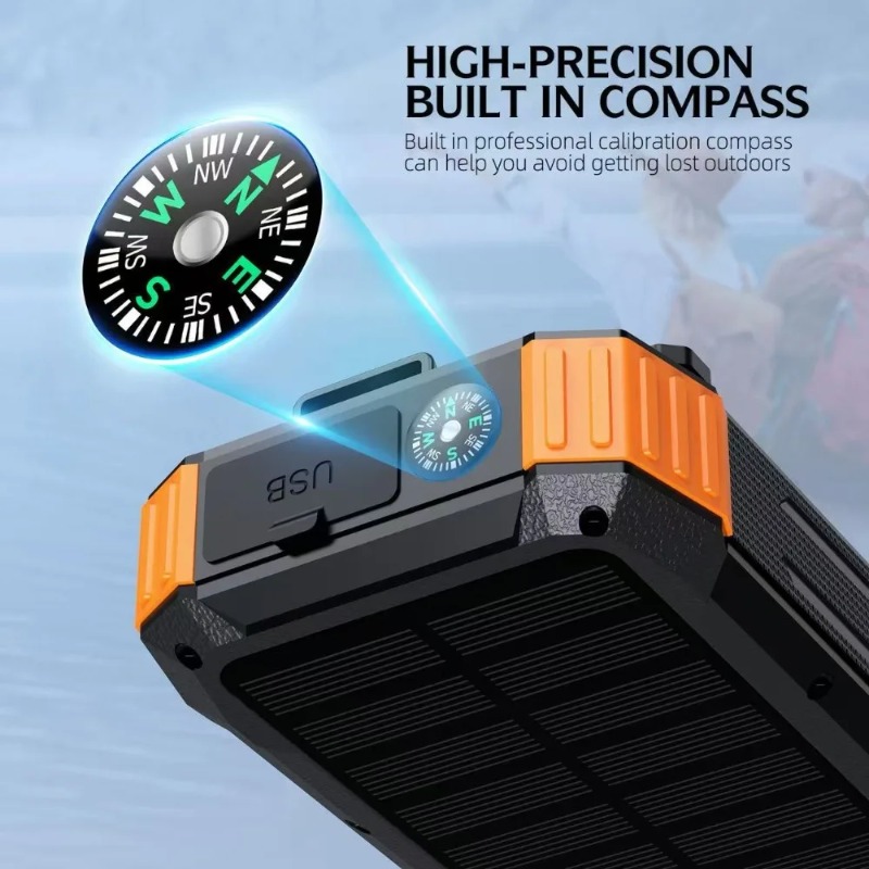 50000mAh Solar Powerbank voor  - Solar Emergency Charger recensie en prijs
