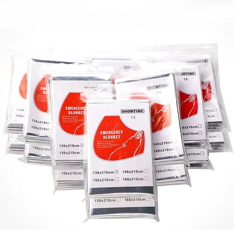 160*210 cm 3 STUKS Emergency M - Survival Blanket Reflective recensie en prijs