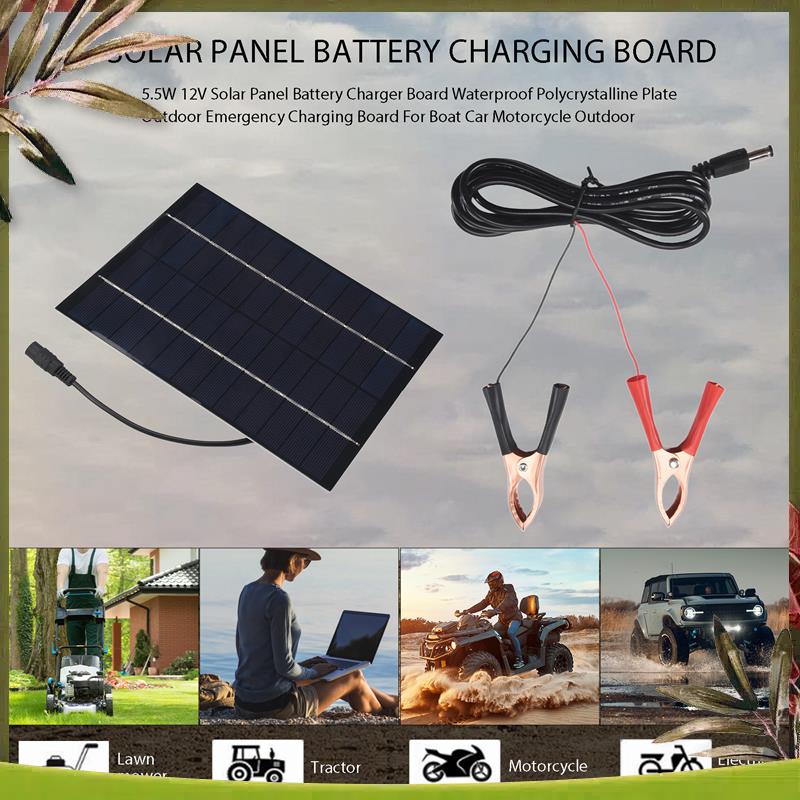 AB98-5.5W 12V Zonnepaneel Batt - Solar Emergency Charger recensie en prijs