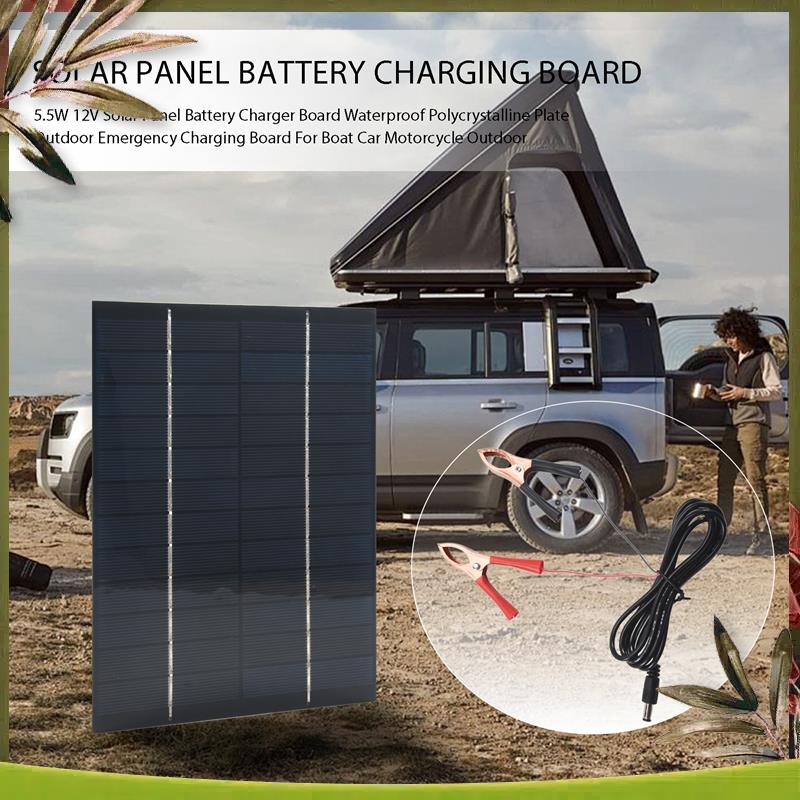 AB98-5.5W 12V Zonnepaneel Batt - Solar Emergency Charger recensie en prijs