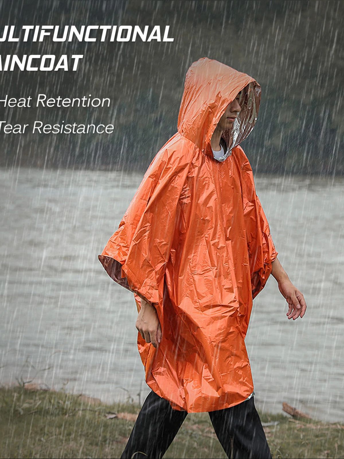 3-in-1 Thermische Noodregenpon - Emergency Poncho Rain recensie en prijs