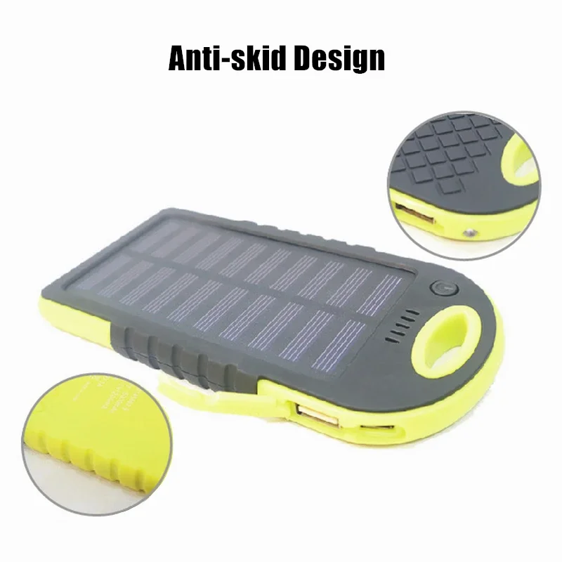 Nieuwe draagbare externe batte - Solar Emergency Charger recensie en prijs