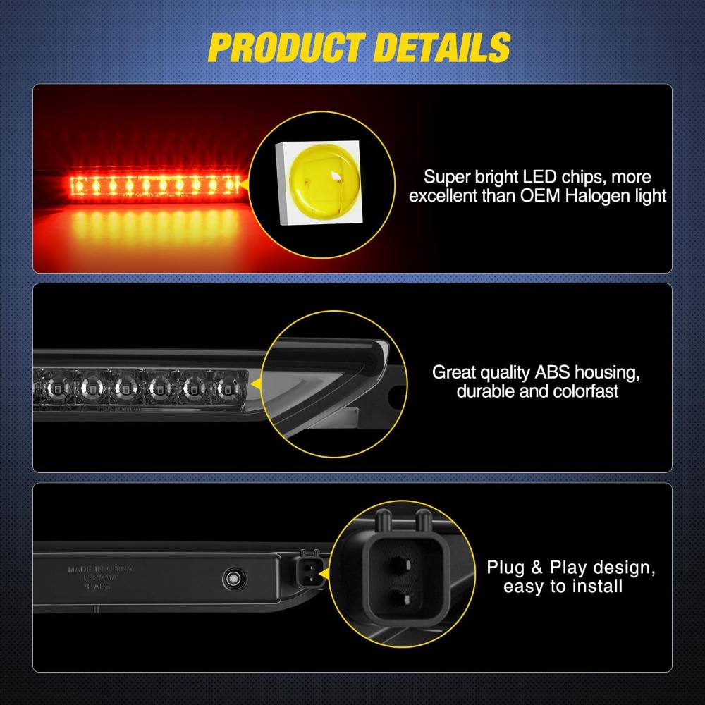 Nilight LED derde remlicht com - Compass Lensatic recensie en prijs
