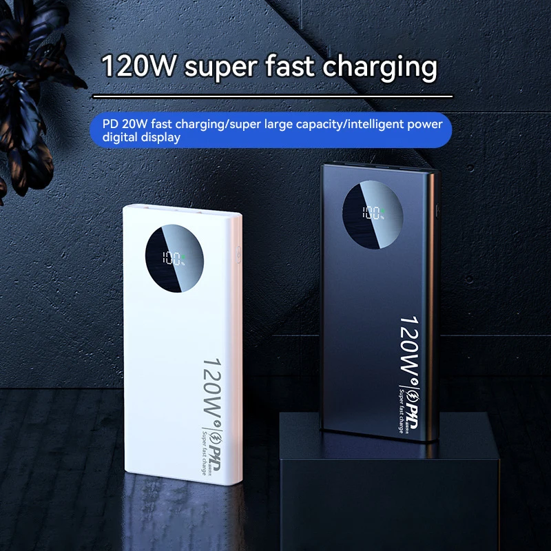 500000mAh 120W Powerbank met h - Solar Emergency Charger recensie en prijs