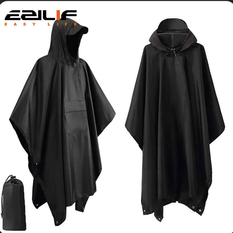 3-in-1 militaire regenjas voor - Emergency Poncho Rain recensie en prijs