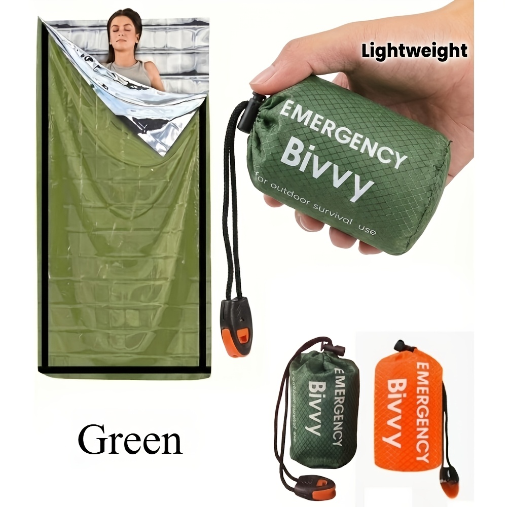 3-delige noodslaapzakkenset me - Bivy Bag Emergency recensie en prijs