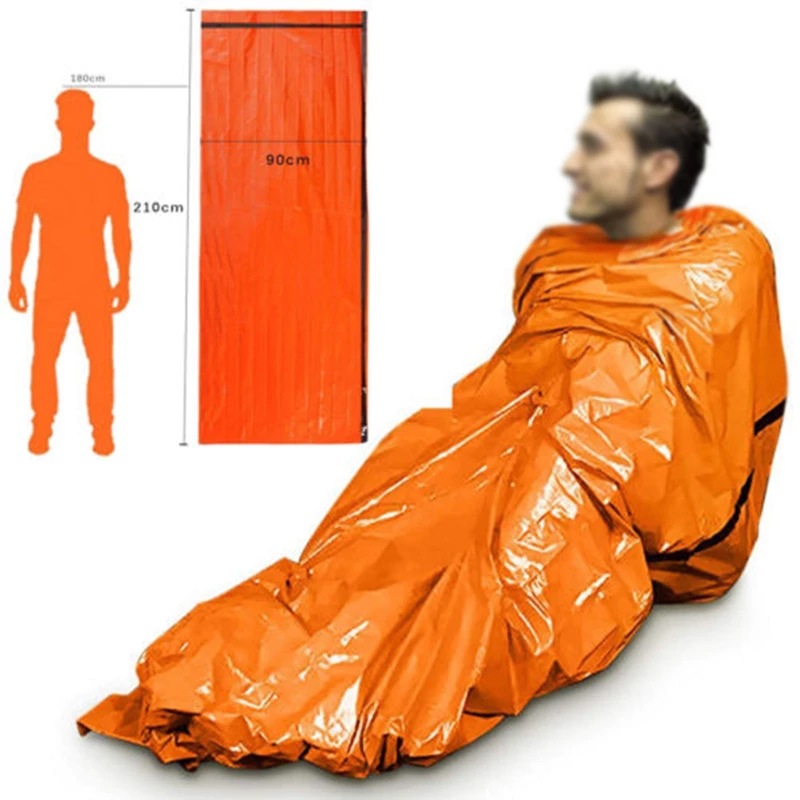 Draagbare waterdichte noodover - Emergency Mylar Tent recensie en prijs