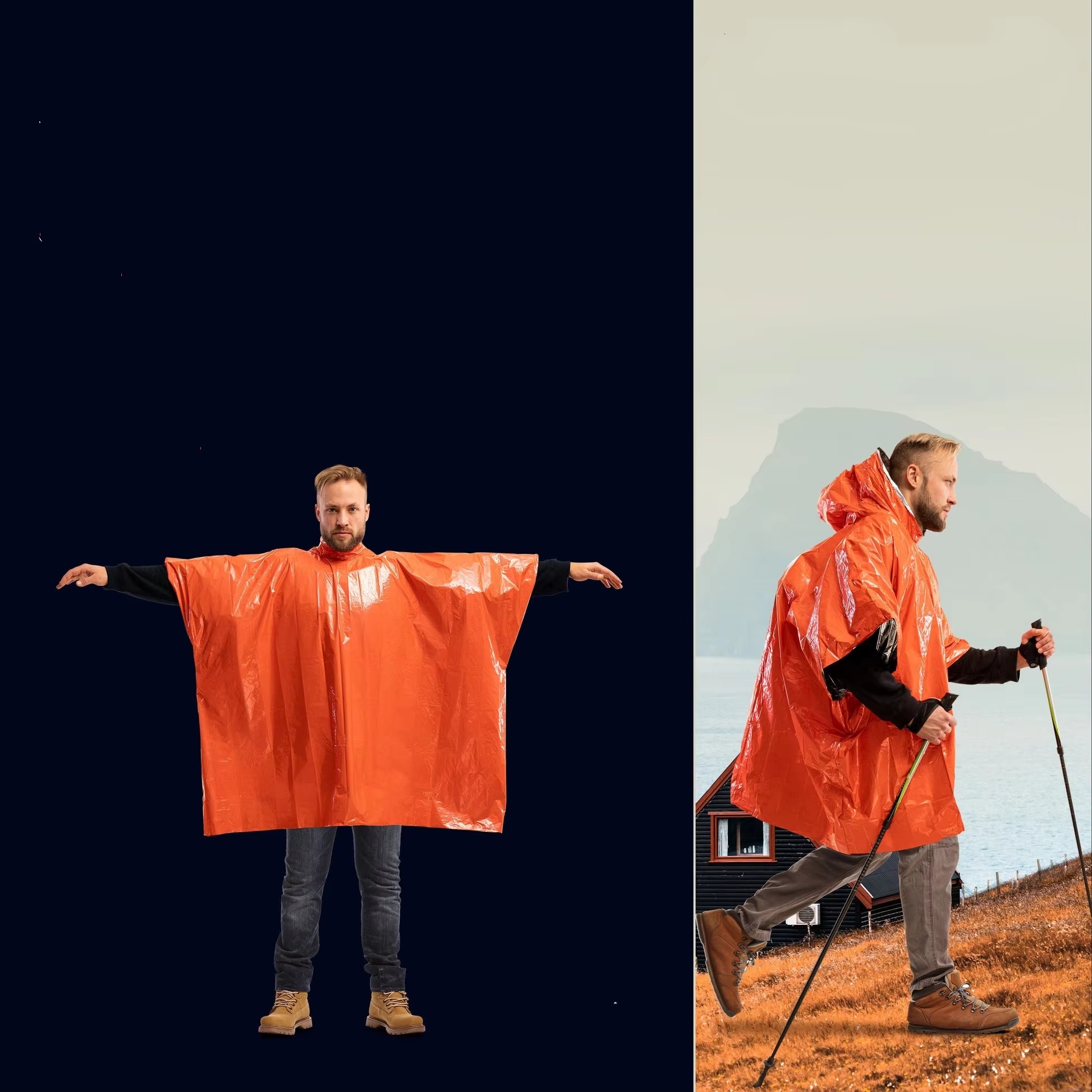 LIFE poncho Noodoverleving Reg - Survival Blanket Reflective recensie en prijs
